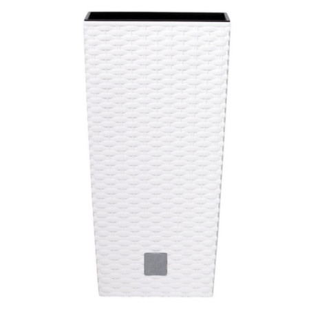 Doniczka Rato square h:61x32cm z wkładem biały DRTS325